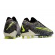 Nike Phantom Gx Gripknit FG Negro Voltio Blanco Azul Glow