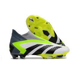 Botas adidas Predator Accuracy+ FG Blanco Negro Verde