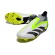 Botas adidas Predator Accuracy+ FG Blanco Negro Verde