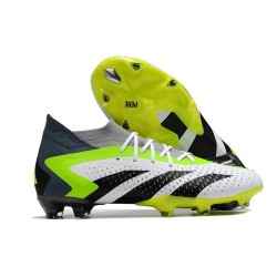 Zapatillas adidas Predator Accuracy.1 FG Blanco Negro Limón Lúcido