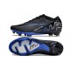 Nike Air Zoom Mercurial Vapor 15 Elite FG Negro Cromo Hyper Royal