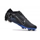 Nike Air Zoom Mercurial Vapor 15 Elite FG Negro Cromo Hyper Royal