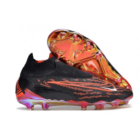 Nike Phantom GX Elite DF FG Negro Carmesí Blanco