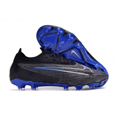 Bota de Futbol Nike Phantom Gx FG Negro Cromo Hyper Royal