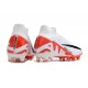 Nike Air Zoom Mercurial-Superfly 9 Elite AG Blanco Carmesí Vivo Negro