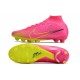 Nike Air Zoom Mercurial-Superfly 9 Elite AG Rosa Amarillo