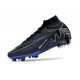 Nike Air Zoom Mercurial-Superfly 9 Elite AG Negro Cromo Hyper Royal