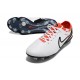 Nike Tiempo Legend 10 Elite FG Blanco Negro Carmesí Vivo