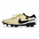 Nike Tiempo Legend 10 Elite FG Beige Negro