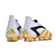Botas adidas Predator Accuracy+ FG Blanco Oro Negro
