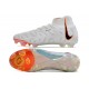 Taco Nike Phantom Luna Elite Nu FG Blanco Negro Total Naranja
