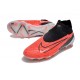 Nike Phantom GX Elite DF FG Carmesí Vivo Negro Blanco