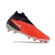Nike Phantom GX Elite DF FG Carmesí Vivo Negro Blanco