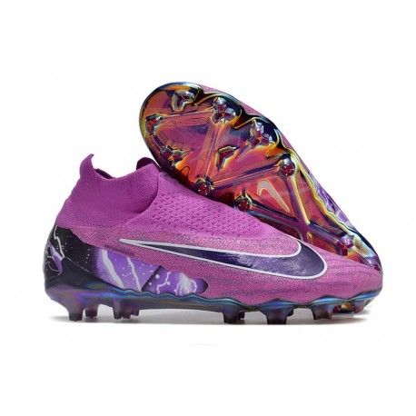 Nike Phantom GX Elite DF FG Violeta Negro