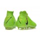 Taco Nike Phantom Luna Elite Nu FG Verde