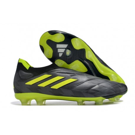 Zapatos de fútbol adidas Copa Pure+ FG Negro Verde