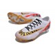 Botas Nike Zoom Mercurial Vapor XV Elite FG Blanco Rojo Oro