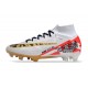 Botas Nike Zoom Mercurial Superfly 9 Elite FG MR Blanco Rojo Oro