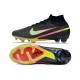 Botas Nike Zoom Mercurial Superfly 9 Elite FG MR Negro Plateado de Muchos