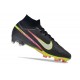 Botas Nike Zoom Mercurial Superfly 9 Elite FG MR Negro Plateado de Muchos