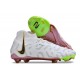 Taco Nike Phantom Luna Elite Nu FG X WWC Blanco Negro Oro