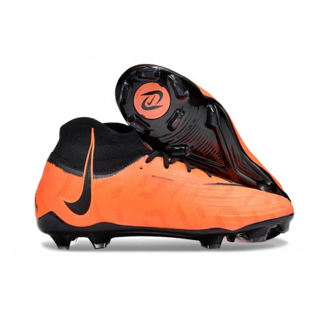 Taco Nike Phantom Luna Elite Nu FG Naranja Negro