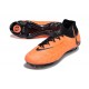 Taco Nike Phantom Luna Elite Nu FG Naranja Negro