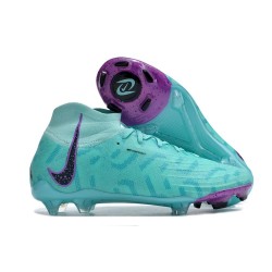 Taco Nike Phantom Luna Elite Nu FG Hyper Turq Negro Sueño Fuxia