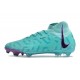 Taco Nike Phantom Luna Elite Nu FG Hyper Turq Negro Sueño Fuxia