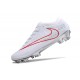 Botas Nike Zoom Mercurial Vapor XV Elite FG Blanco Rojo