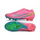 Botas Nike Zoom Mercurial Vapor XV Elite FG Rosa Azul