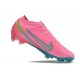 Botas Nike Zoom Mercurial Vapor XV Elite FG Rosa Azul