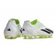 Zapatilla Adidas X Crazyfast+ FG Blanco Negro Limón Lúcido