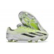 Zapatilla Adidas X Crazyfast Strung + FG Gris Negro Limón Lúcido