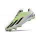 Zapatilla Adidas X Crazyfast Strung + FG Gris Negro Limón Lúcido