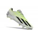 Zapatilla Adidas X Crazyfast Strung + FG Gris Negro Limón Lúcido