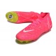 Taco Nike Phantom Luna Elite Nu FG Rosa Amarillo