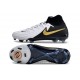 Nike Phantom Luna 2 Elite Nu FG Blanco Negro Mtlc Dorado Moneda