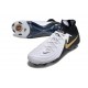 Nike Phantom Luna 2 Elite Nu FG Blanco Negro Mtlc Dorado Moneda