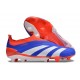 adidas Predator Elite Sin Cordones FG Azul Rojo Blanco