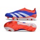 adidas Predator Elite Sin Cordones FG Azul Rojo Blanco