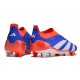 adidas Predator Elite Sin Cordones FG Azul Rojo Blanco
