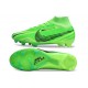 Botas Nike Zoom Mercurial Superfly 9 Elite FG MDS 8 Verde Strike Negro