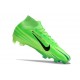 Botas Nike Zoom Mercurial Superfly 9 Elite FG MDS 8 Verde Strike Negro