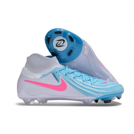 Nike Phantom Luna 2 Elite Nu FG Azul Blanco Rosa