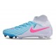 Nike Phantom Luna 2 Elite Nu FG Azul Blanco Rosa
