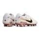 Nike Tiempo Legend 10 Elite FG Blanco Oro Negro