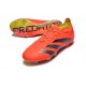 Botas de fútbol adidas Predator 24 Elite FG Rojo Negro Amarillo