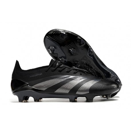Botas de fútbol adidas Predator 24 Elite FG Negro Carbón