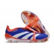 Zapatos Fútbol adidas Predator Elite Ft Fg Azul Blanco Rojo